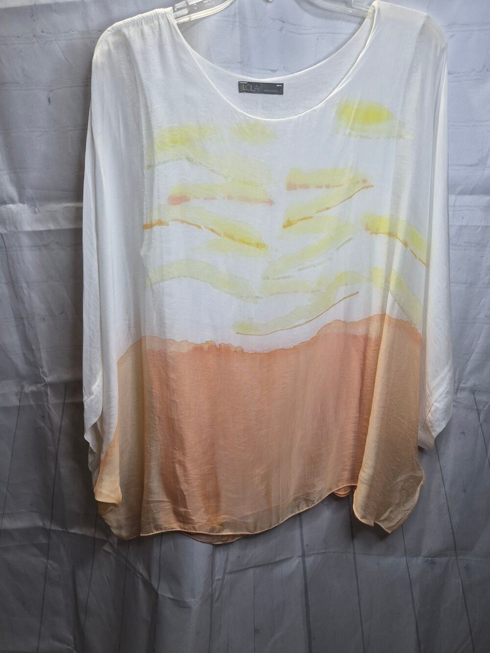 Lola Size M Blouse,made in Italy.